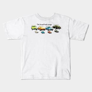 SAAB RANGE - 1970s brochure Kids T-Shirt